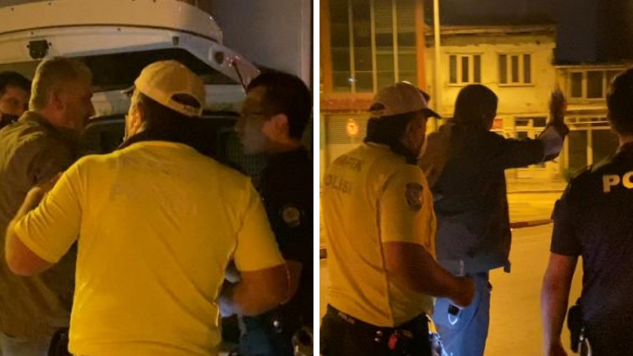Alkollü sürücüden görülmemiş ısrar: Hadi bana vursana, kelepçelesene beni!