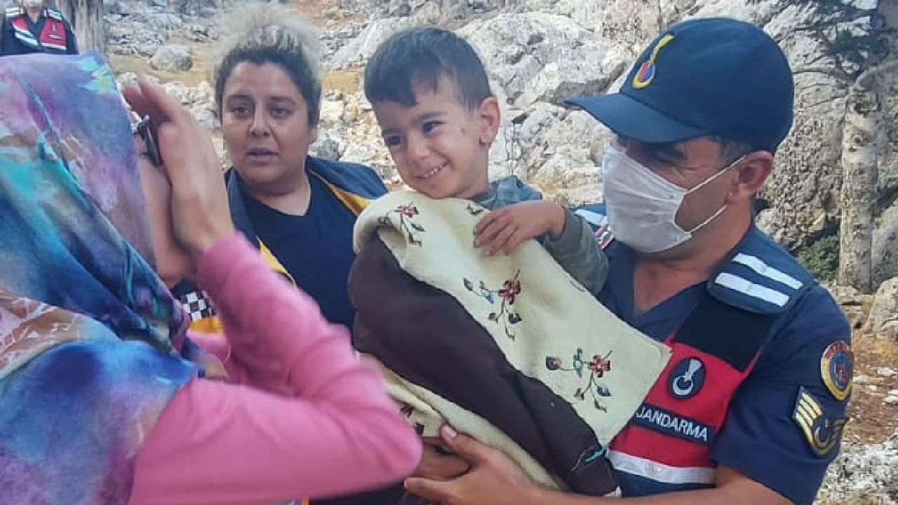 Yaylada kaybolan 2,5 yaşındaki çocuk bulundu!