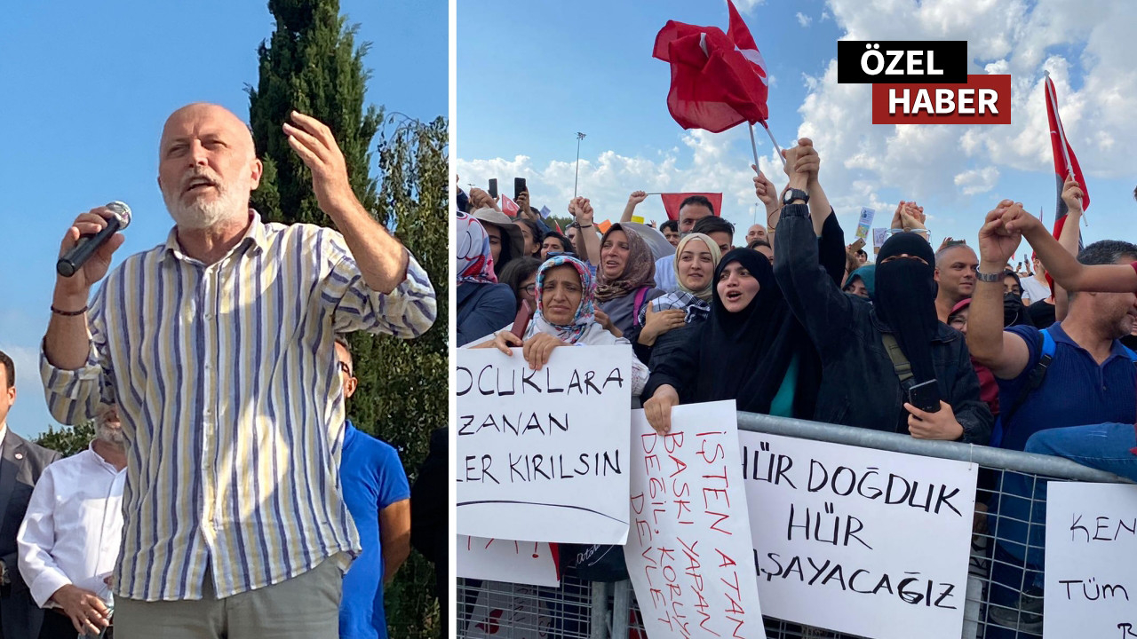 Aşı karşıtları mitinginde korkunç çağrı: Randevu sistemini kilitleyelim!
