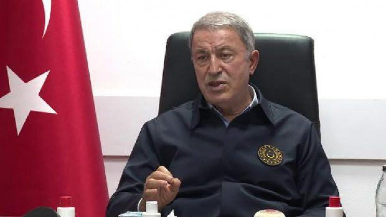 Bakan Akar: ABD'nin YPG'ye desteğini sonlandırması için girişimlerde bulunmaya devam ediyoruz