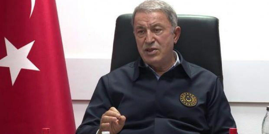 Bakan Akar'dan Ermenistan'a uyarı: Temennimiz istikrarın sağlanmasıdır