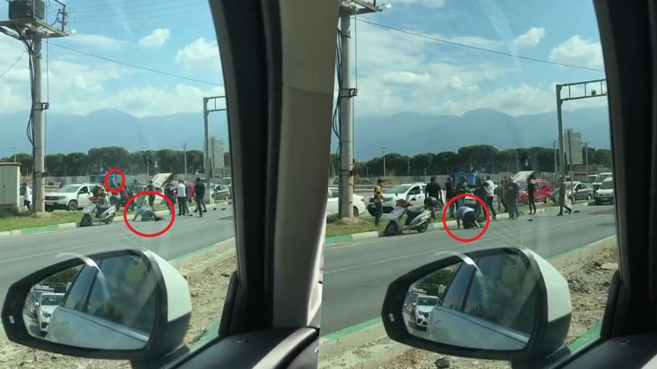 Bursa'da yol verme kavgası! Demir çubuk ve sopalarla saldırdılar