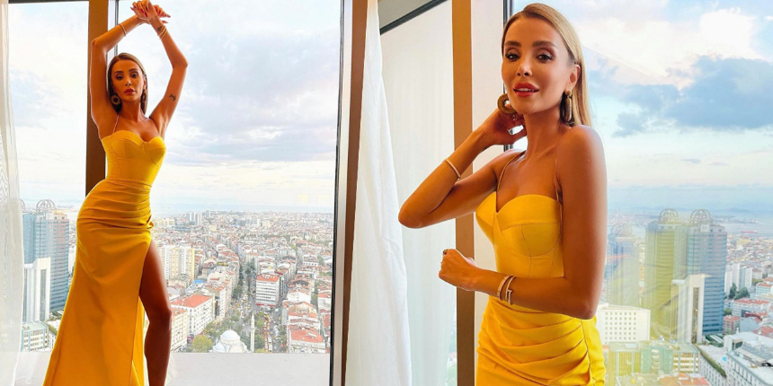 Özge Ulusoy photoshop aşkından vazgeçmiyor! Bir bacağını inceltip ötekini kalın bıraktı