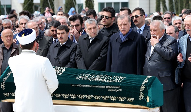 Cumhurbaşkanı Erdoğan, Abdurrahman Külünk'ün cenaze törenine katıldı!