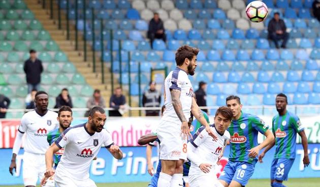 Rizespor - Başakşehir maçında 6 gollü beraberlik