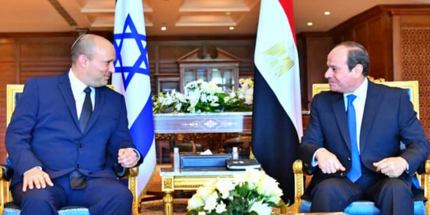 İsrail Başbakanı Bennett, Sisi'ye Orta Doğu barışı için teşekkür etti!