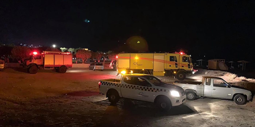 Sisam Adası açıklarına küçük uçak düştü: 2 ölü