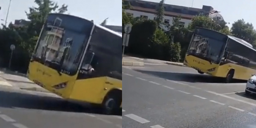 İETT'nin 3 tekerlekli otobüsü sosyal medyada gündem oldu
