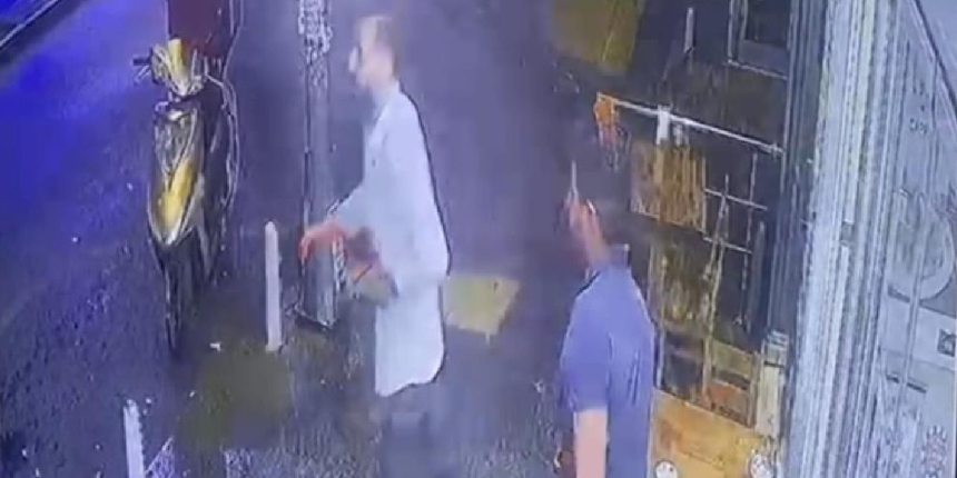 Kalbinden bıçaklandı, can havliyle böyle koştu!