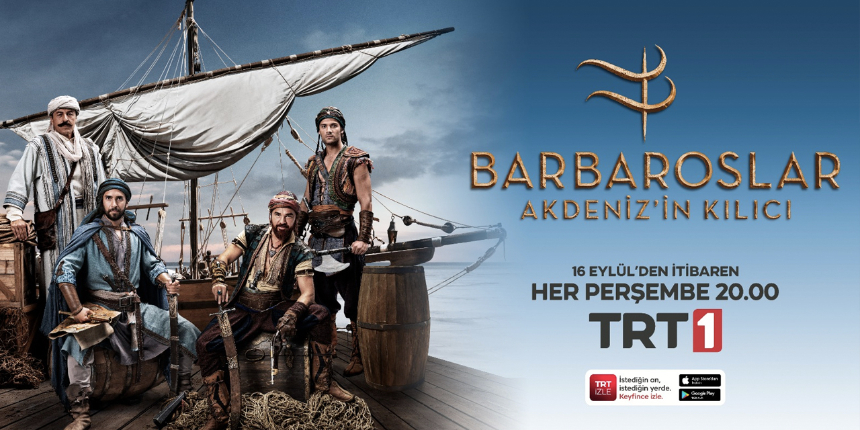 "Barbaroslar Akdeniz'in kılıcı" bu akşam TRT 1'de başlıyor