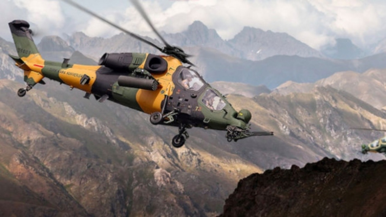 Bakanlık duyurdu: ATAK helikopterler 4 PKK'lı teröristi öldürdü!