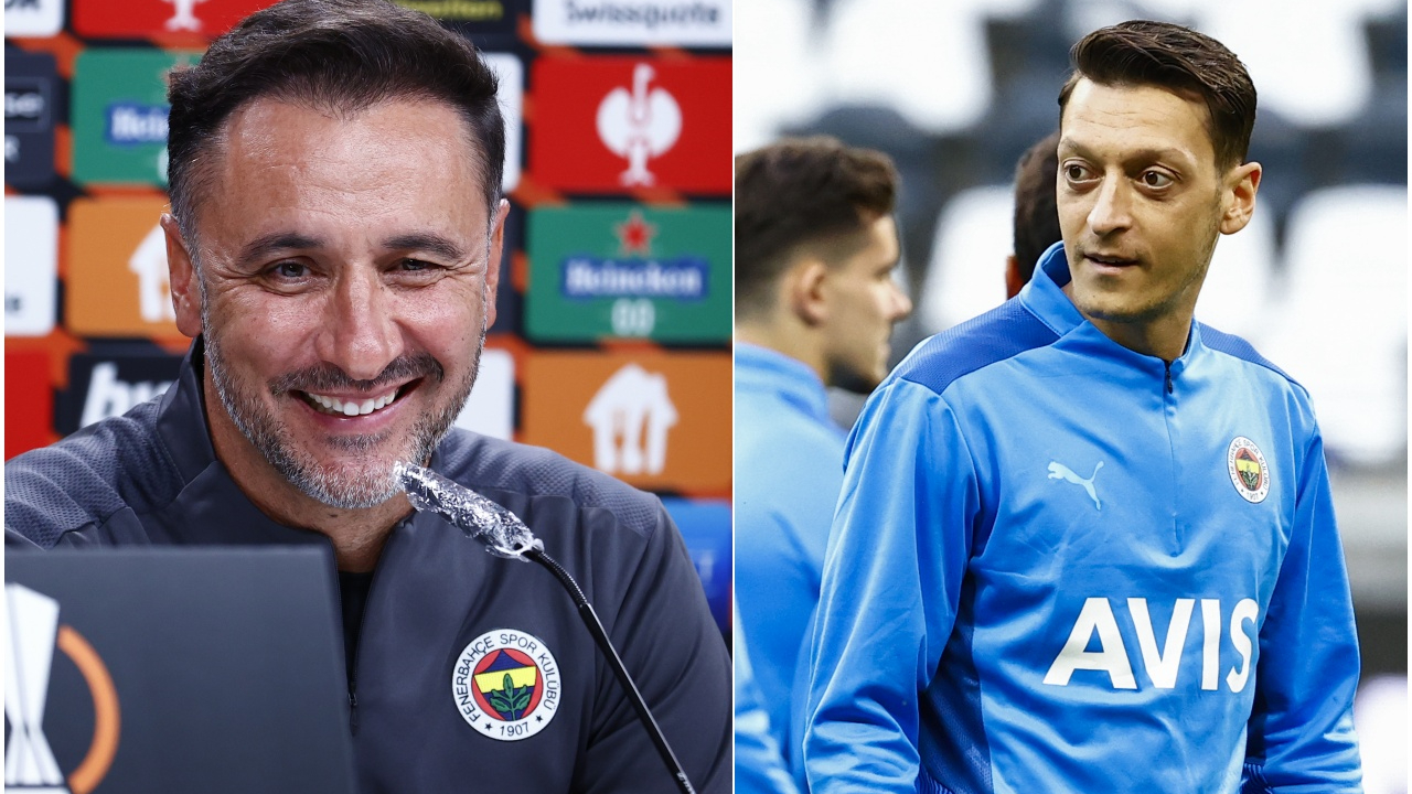 Vitor Pereira'dan Mesut Özil sorusuna cevap: "Taraftarımızın için çok önemli bir oyuncu"