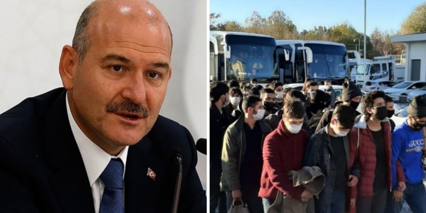 Bakan Soylu'dan flaş kaçak göçmen açıklaması: Yüzde 71'ini geri gönderdik!