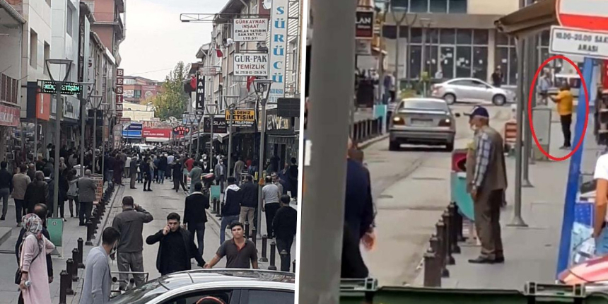 "Eşim beni aldatıyor" diyerek lokantaya pompalı tüfekle ateş açtı! Dehşet anlar kamerada...