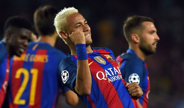 El Clasico'da Messi attı, Neymar evden sevindi / VİDEO