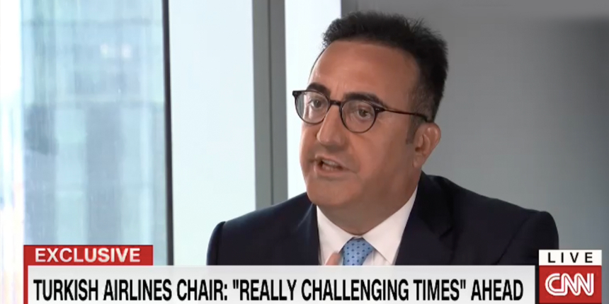 THY Yönetim Kurulu Başkanı Aycı pandemi dönemindeki başarının sırrını CNN International'da anlattı