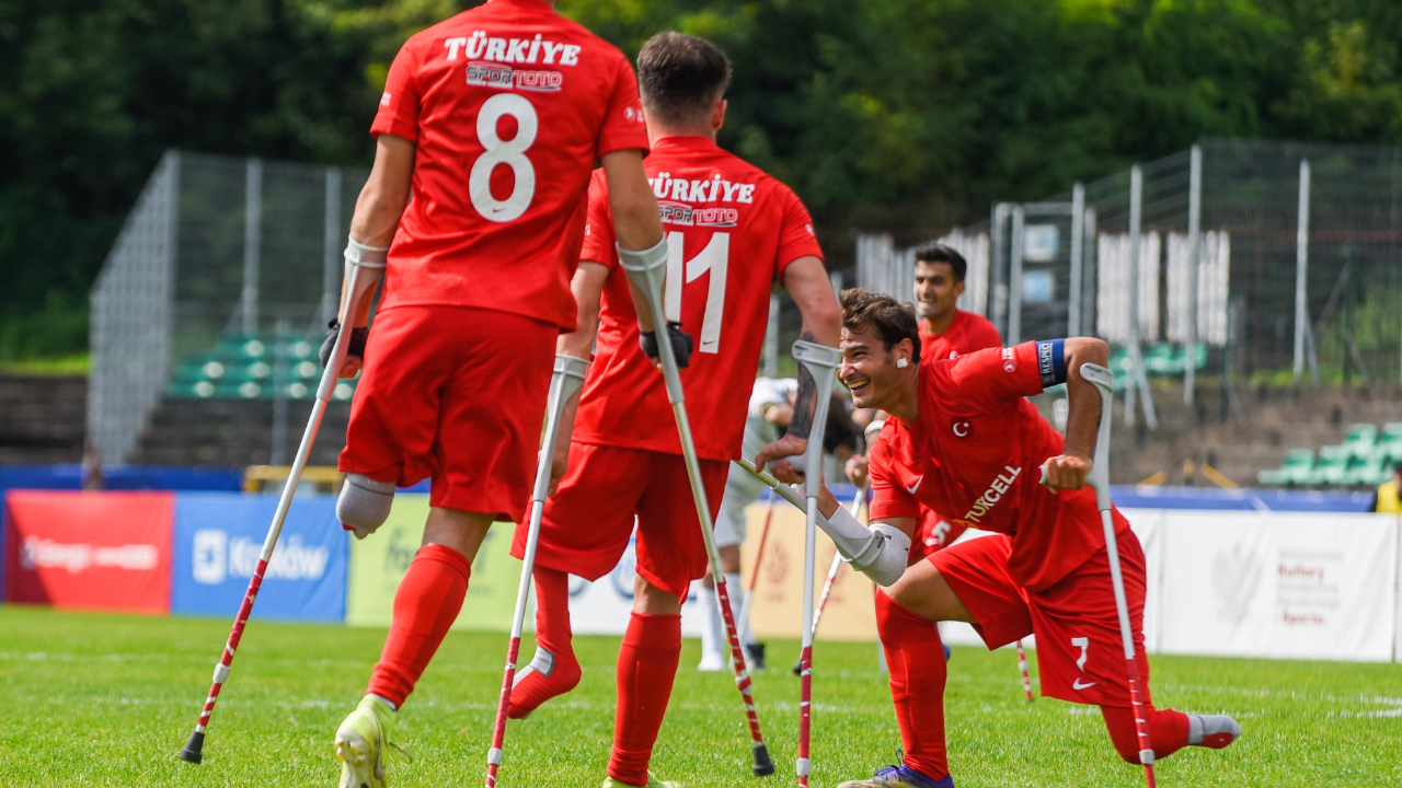 Ampute Futbol Milli Takımı üst üste 2. Avrupa şampiyonluğuna koşuyor