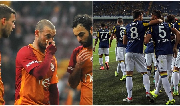 (ÖZET) Galatasaray - Fenerbahçe maç sonucu: 0-1