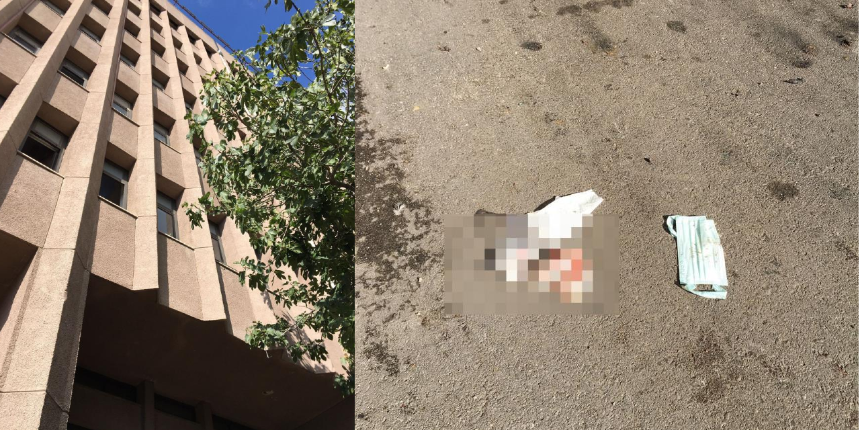 Tutuklama kararını duyan sanık, 2. kattaki duruşma salonundan aşağı atladı
