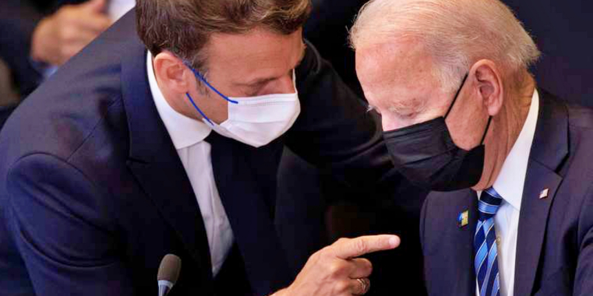 Kriz derinleşiyor: Macron ve Biden, Ekim ayı sonunda buluşacak!
