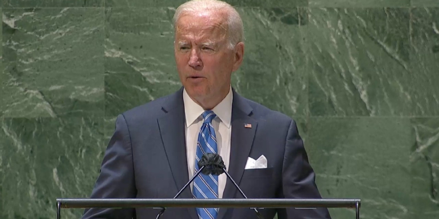 Biden, BM'de konuştu: Soğuk savaş peşinde değiliz!