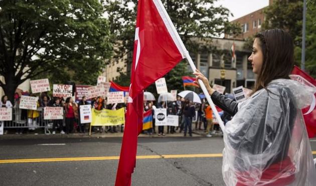 Washington'da Ermenilere karşı çadır nöbeti!