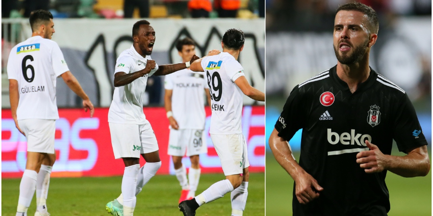 Beşiktaş'a bir şok daha! Pjanic de Altay maçında sakatlandı! İzmir ekibi 89'da 3 puanı kaptı