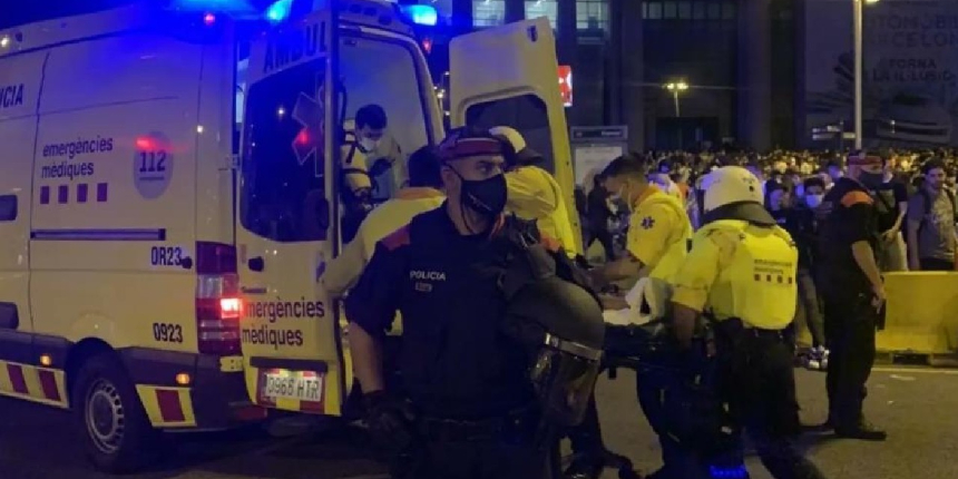 İspanya’da eğlencenin dozunu kaçıran gençlere polis müdahalesi: 43 yaralı, 20 gözaltı