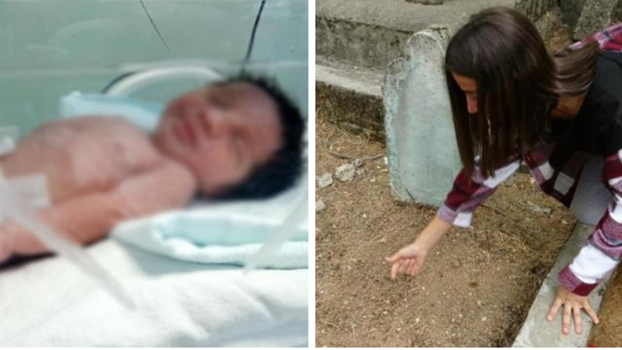 Canlı canlı mezara gömülen bebek olayının perde arkası ortaya çıktı: Eşim hapiste, yasak aşk yaşadım!