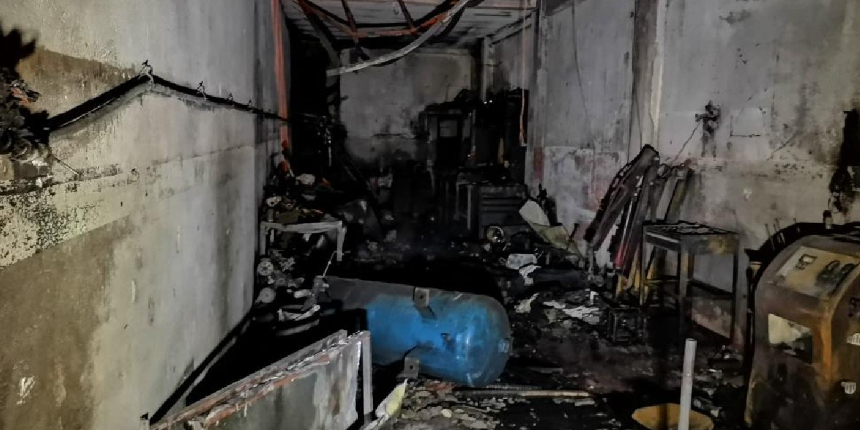 Oto elektrikçide LPG tüpü patladı: 1 ölü, 2 yaralı