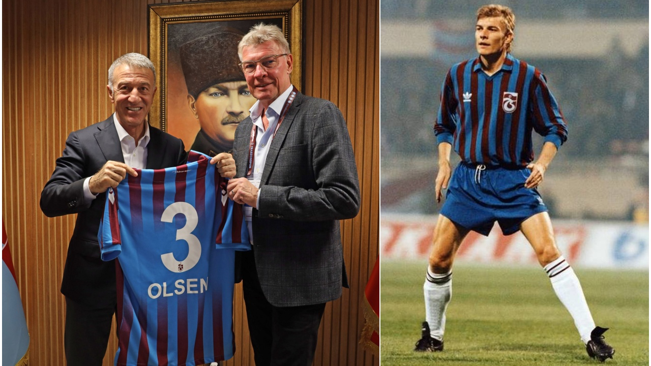 Danimarkalı unutulmaz stoper Lars Olsen yıllar sonra Trabzon'da