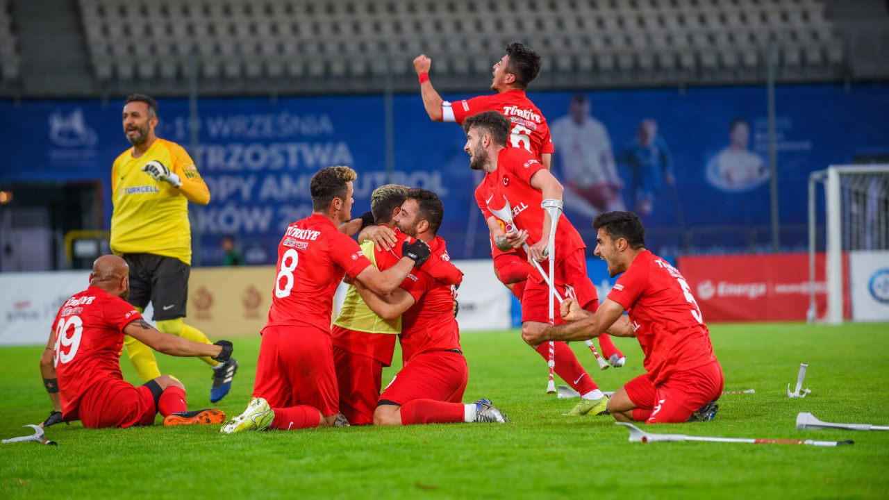 Ampute Futbol Milli Takımı'nın şampiyonluk primi belli oldu