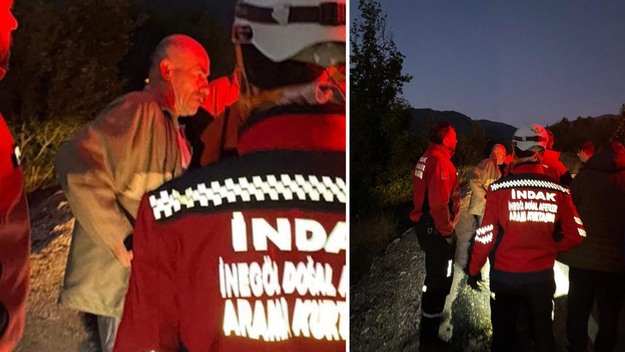 Eşi benzeri görülmemiş olay! Kayıp olduğu düşünülen adam ekiplerle birlikte kendini aradı!