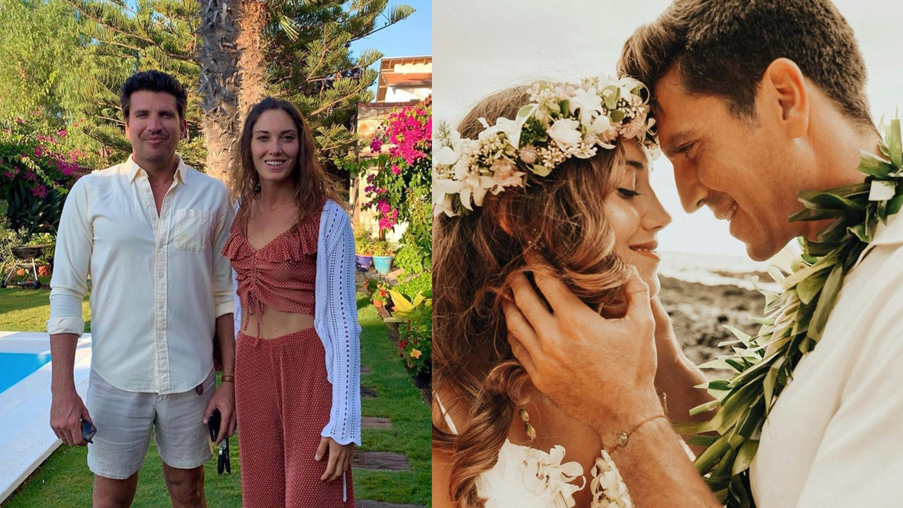 Bora Kozanoğlu ile Simay Arpacı Hawaii'de dünyaevine girdi