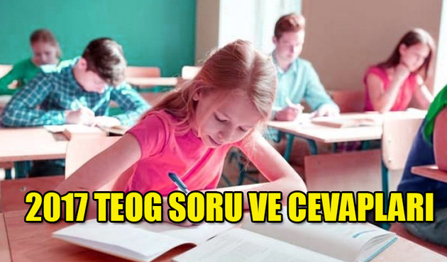 TEOG 2 soruları ve cevapları EBA'dan yayınlandı... İşte TEOG 2 soru ve cevapları ile TEOG puan hesaplama motoru