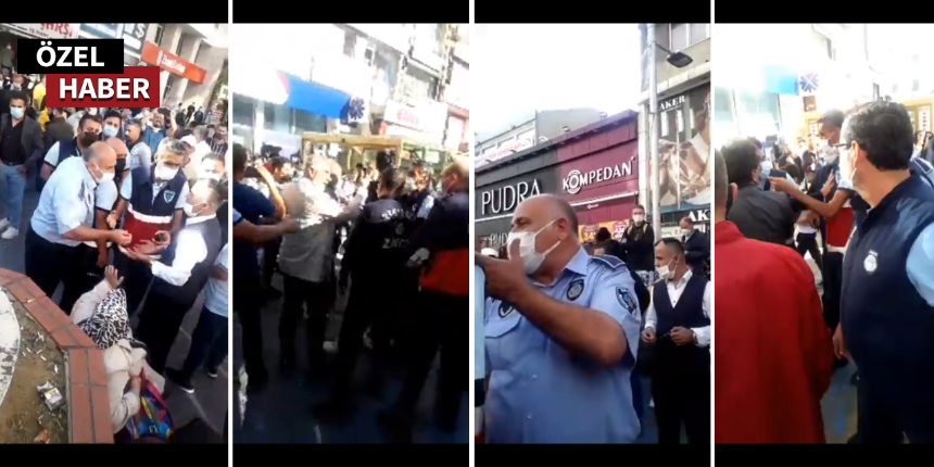 Zabıtalar, genç sokak müzisyenlerini darp etti!
