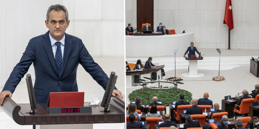Milli Eğitim Bakanı Mahmut Özer TBMM'de yemin etti