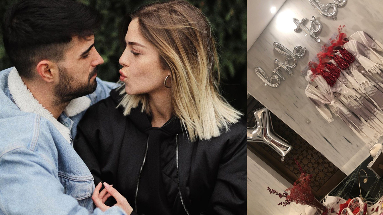 İdo Tatlıses ile nikah masasına oturmaya hazırlanan Yasemin Şefkatli gelin hamamı yaptı