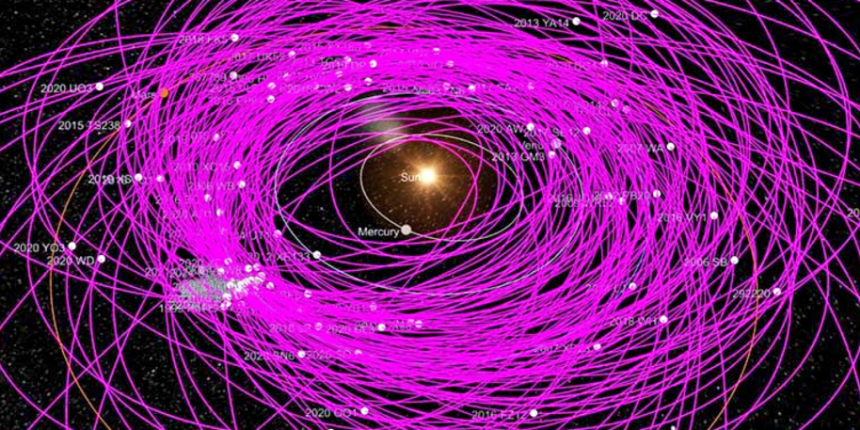 Devasa bir asteroid saatte 40 bin km hızla gezegenimize yaklaşıyor!