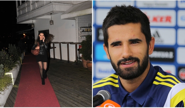 Alper Potuk'un sevgilisi görüntülenmemek için 2 metrelik duvardan atlamaya çalıştı!