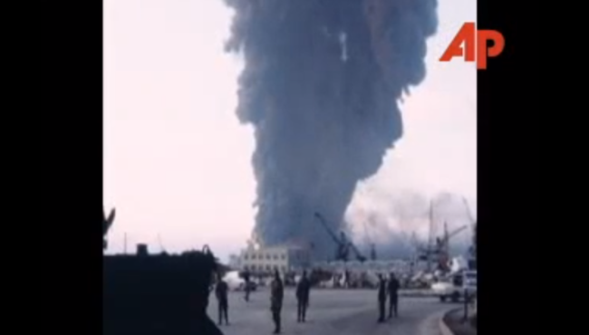 İstanbul'da Tanker yangını 1979!