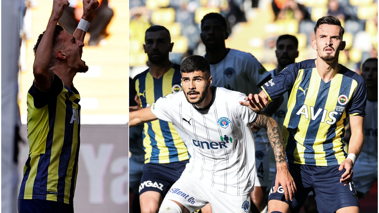 Fenerbahçe 8. haftada Kasımpaşa'yı 2-1'le geçti... Berisha'dan ilk gol!