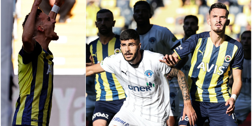 Fenerbahçe 8. haftada Kasımpaşa'yı 2-1'le geçti... Berisha'dan ilk gol!