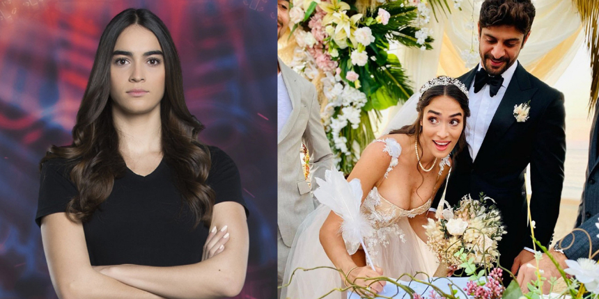Adı Gökhan Çıra ile aşk dedikodularına karışan Survivor Melisa Emirbayer evlendi! Sami Hamidi nikah masasına oturdu
