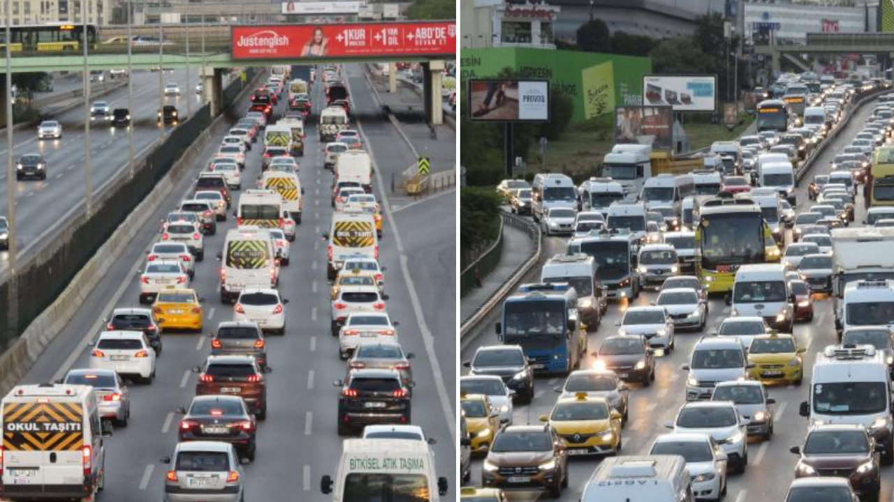 İstanbullular dikkat: Trafik yoğunluğu yüzde 60'ın üzerine çıktı!