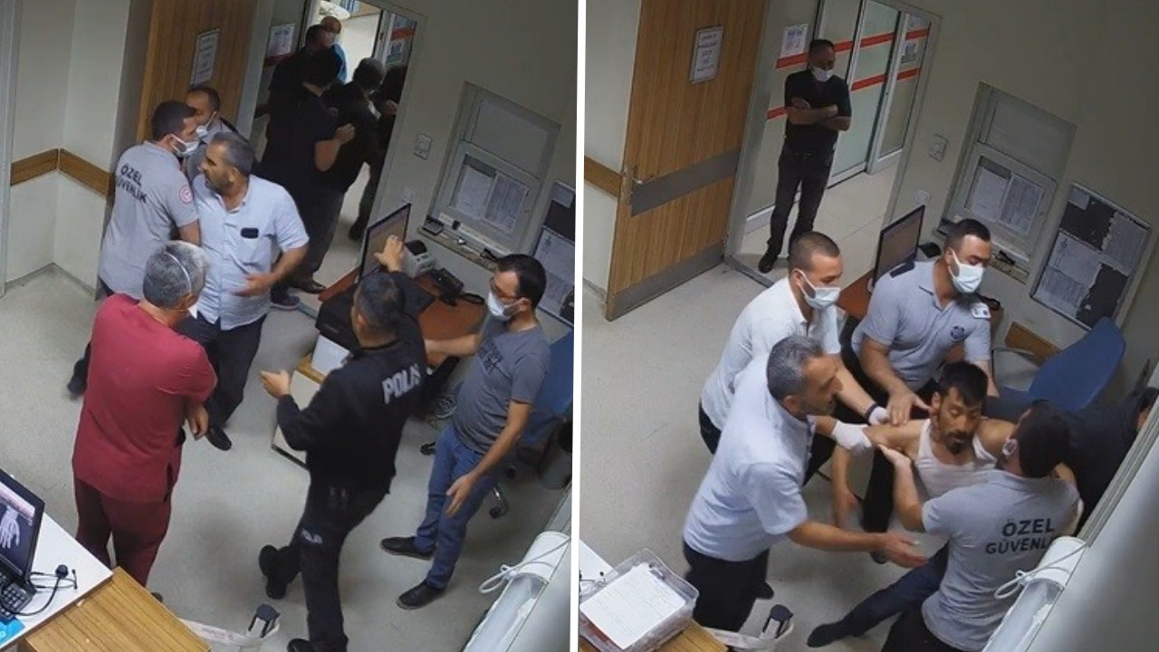 Hastanede inanılmaz anlar: Kafasını duvara vura vura bakın ne dedi!