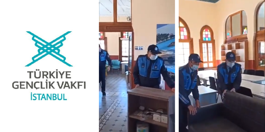 İBB zabıtaları TÜGVA Vakfı'nı bastı, Adalar ilçe şubesini zorla tahliye etti