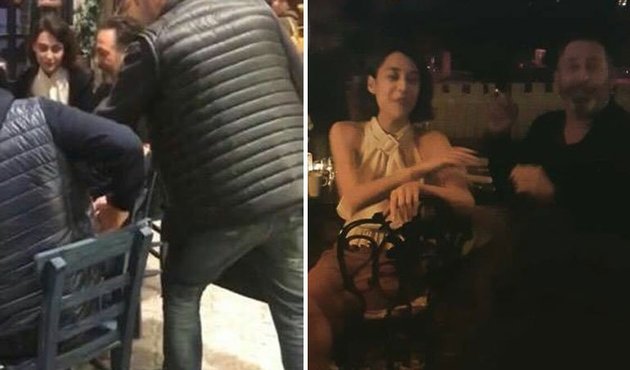 Cem Yılmaz-Merve Çağıran aşkı belgelendi! Geceyi birlikte geçirdiler