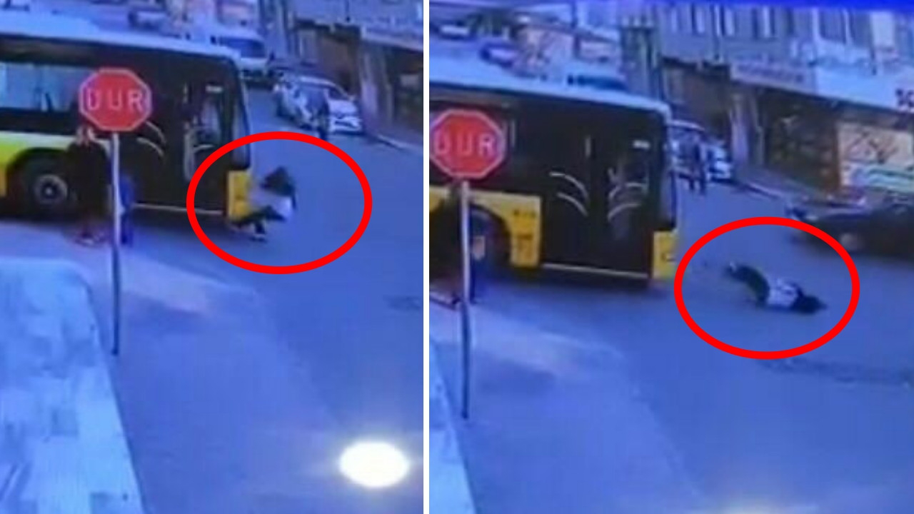 İETT otobüsü yolun karşısına geçmek isteyen çocuğa çarptı: Anne şefkatiyle kullanıyoruz!
