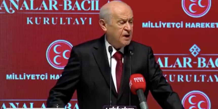 MHP Genel Başkanı Bahçeli: Masum bir kadına el kaldırmak alçaklıktır, katilliktir